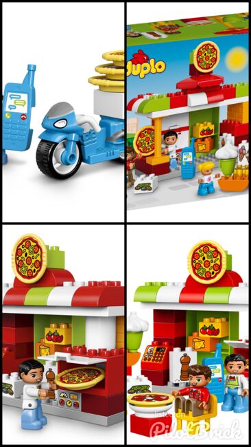 Duplo Pizzeria, LEGO 10834, spiele-truhe (spiele-truhe), DUPLO, Hamburg, Abbildung 9