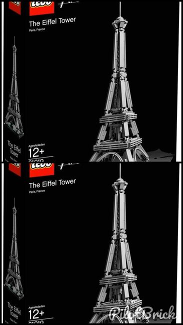 The Eiffel Tower, Lego 21019, Aldo Rui, Architecture, Vordemwald, Image 3