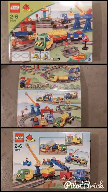 Eisenbahn Duplo Deluxe Train Set, Lego 5609, Dieter, DUPLO, Nürnberg, Abbildung 4