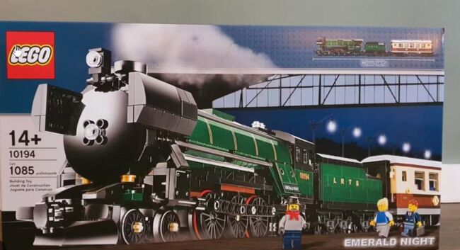 Emerald Night RC Train 10194, Lego  10194, W. Helmschrodt, Train, Calella