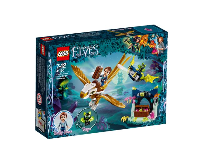 Emily Jones & the Eagle Getaway, LEGO 41190, spiele-truhe (spiele-truhe), Elves, Hamburg