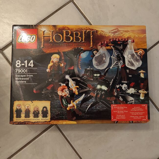 Escspe from Mirkwood spiders, Lego 79001, Arthur , The Hobbit, Wien