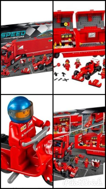 F14 T and Scuderia Ferrari Truck, Lego, Dream Bricks (Dream Bricks), Speed Champions, Worcester, Abbildung 5