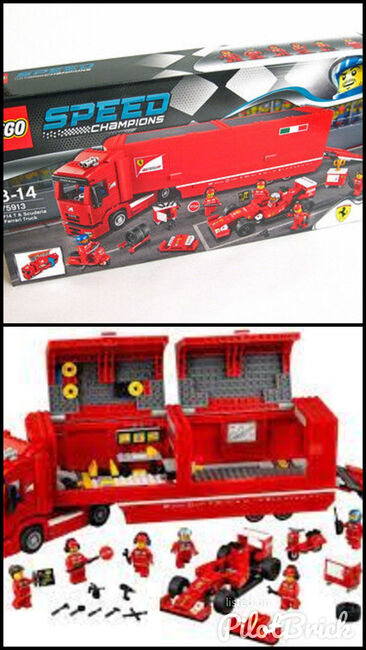 F14 T & Scuderia Ferrari Truck, Lego 75913, Rakesh Mithal, Speed Champions, Fourways , Abbildung 3