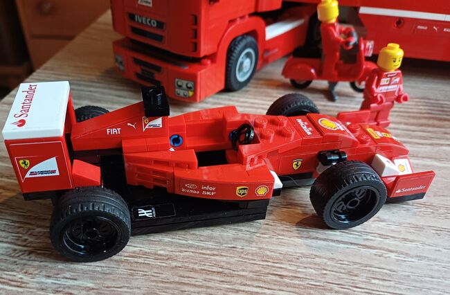 F14 T & Scuderia Ferrari Truck, Lego 75913, Settie Olivier, Speed Champions, Pretoria, Abbildung 4