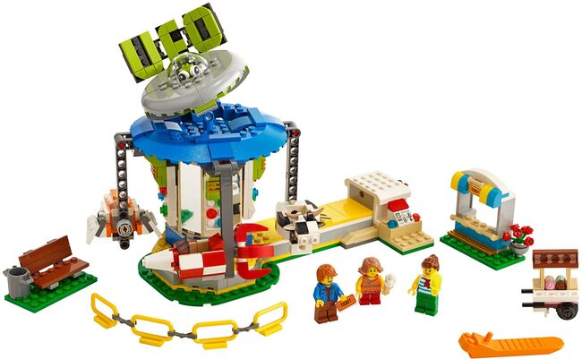 Fairground Carousel 31095, Lego 31095, Fiona, Creator, Preston