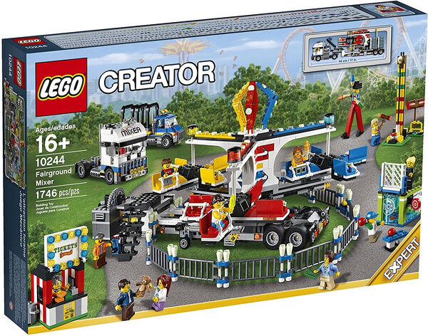 Fairground Mixer, Lego, Dream Bricks (Dream Bricks), Creator, Worcester