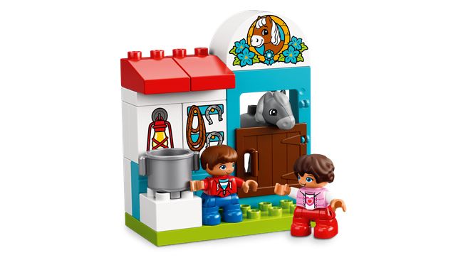 Farm Pony Stable, LEGO 10868, spiele-truhe (spiele-truhe), DUPLO, Hamburg, Abbildung 6