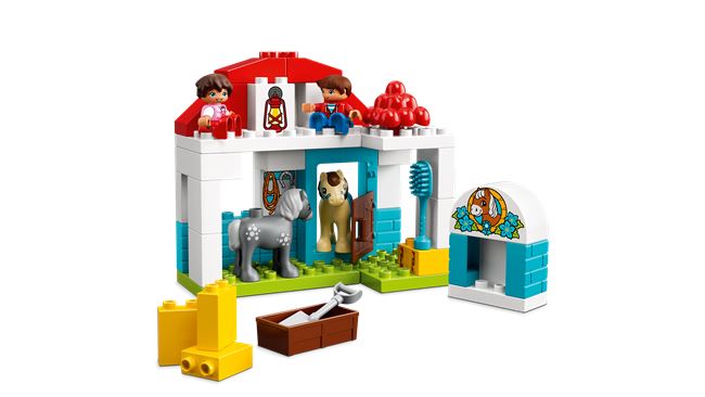 Farm Pony Stable, LEGO 10868, spiele-truhe (spiele-truhe), DUPLO, Hamburg, Abbildung 5