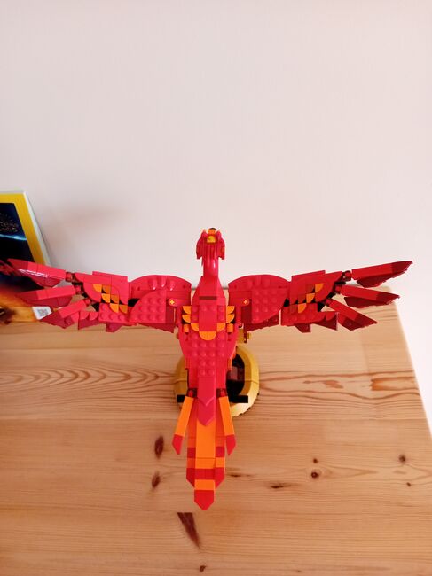 Fawkes, Dumbledore's Phoenix, Lego 76394, Cheryl Drew, Harry Potter, COLCHESTER, Image 3