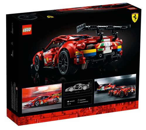 Ferrari 488 GTE, Lego 42125, Dream Bricks, Technic, Worcester, Abbildung 3