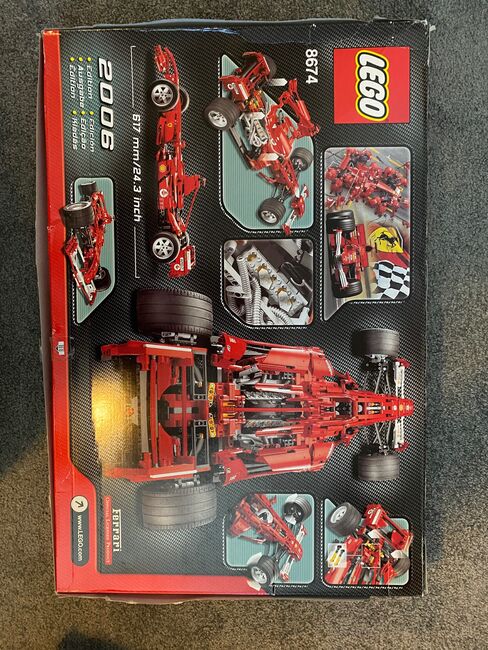 Ferrari F1 Racer 1:8, Lego 8674, Hugo Grozdanovic, Racers, Mansfiield BC, Image 7