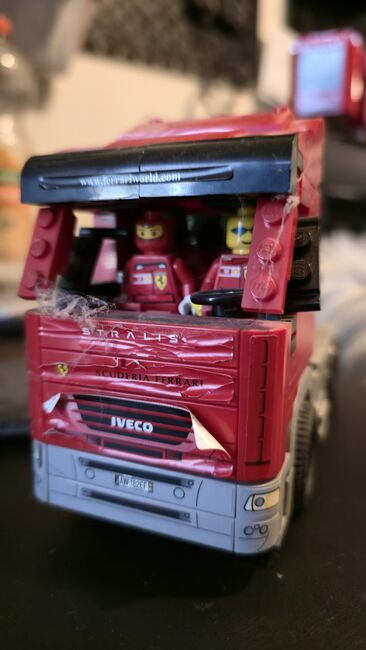 Ferrari F1 Team Transporter (Set 8654, 2005), Lego 8654, Marco, Racers, Netstal, Image 3