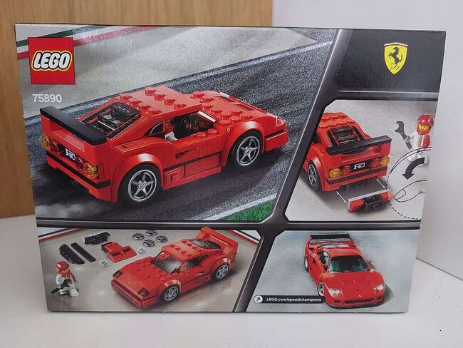 Ferrari F40 Competizione, Lego 75890, Dominique, Speed Champions, Höchst, Abbildung 2