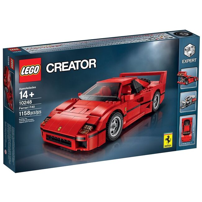 Ferrari F40, Lego 10248, Mitja Bokan, Creator, Ljubljana