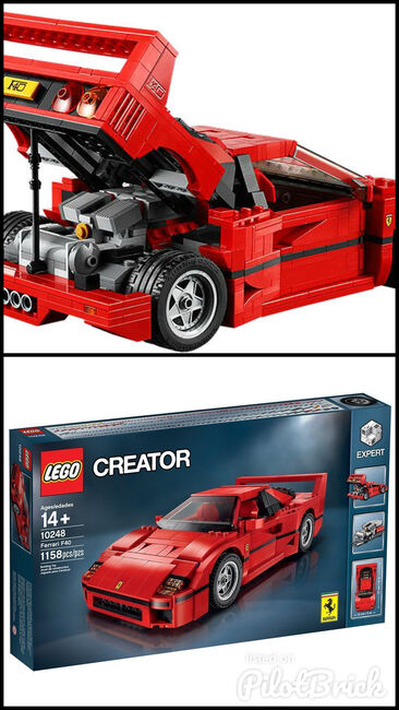 Ferrari F40, Lego, Dream Bricks (Dream Bricks), Creator, Worcester, Abbildung 3