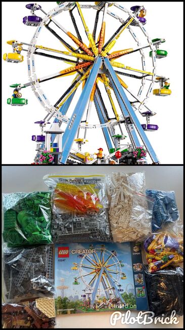 Ferris Wheel 10247, Lego 10247, Fiona, Creator, Preston, Image 3