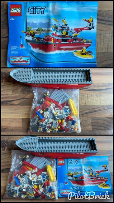 Feuerwehrschiff 7207, Lego 7207, Cris, City, Wünnewil, Abbildung 4