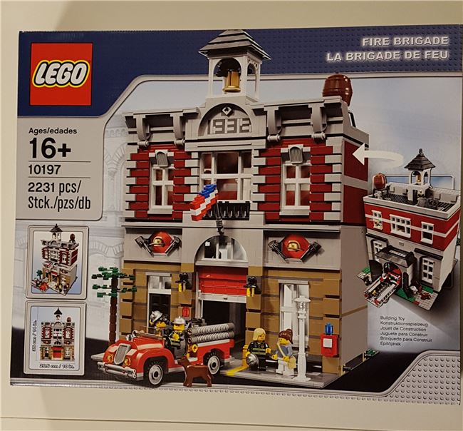 Fire Brigade, Lego 10197, Simon Stratton, Modular Buildings, Zumikon