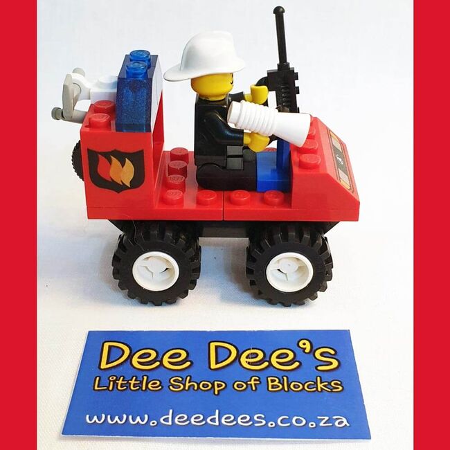 Fire Chief, Lego 6407, Dee Dee's - Little Shop of Blocks (Dee Dee's - Little Shop of Blocks), Town, Johannesburg, Image 2