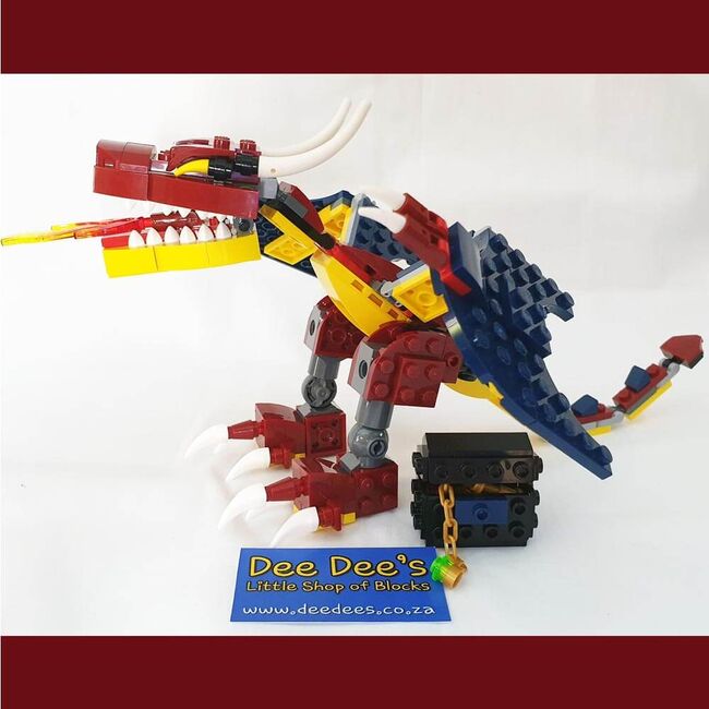 Fire Dragon, Lego 31102, Dee Dee's - Little Shop of Blocks (Dee Dee's - Little Shop of Blocks), Creator, Johannesburg, Abbildung 2