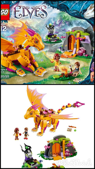 Fire Dragon's Lava Cave, Lego, Dream Bricks (Dream Bricks), Elves, Worcester, Abbildung 3
