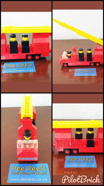 Fire Engine with Firemen, Lego 693, Dee Dee's - Little Shop of Blocks (Dee Dee's - Little Shop of Blocks), LEGOLAND, Johannesburg, Abbildung 5