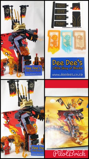 Fire Fang (1), Lego 70674, Dee Dee's - Little Shop of Blocks (Dee Dee's - Little Shop of Blocks), NINJAGO, Johannesburg, Abbildung 11