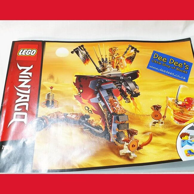 Fire Fang (1), Lego 70674, Dee Dee's - Little Shop of Blocks (Dee Dee's - Little Shop of Blocks), NINJAGO, Johannesburg, Image 4