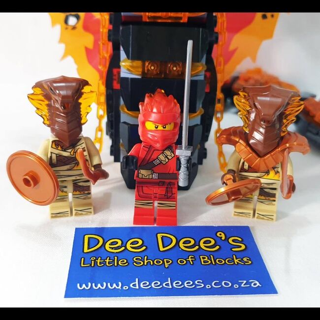 Fire Fang (2), Lego 70674, Dee Dee's - Little Shop of Blocks (Dee Dee's - Little Shop of Blocks), NINJAGO, Johannesburg, Abbildung 7