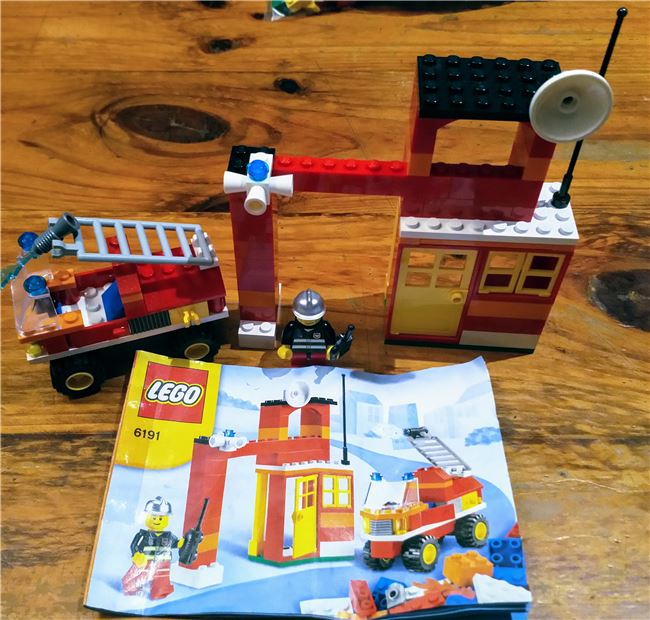 Fire Fighter building set, Lego 6191, John kerr, Diverses, GROVEDALE