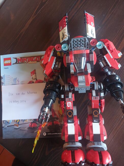 Fire Mech The LEGO Ninjago Movie, Lego 70615, Ilse, NINJAGO, Johannesburg, Abbildung 4