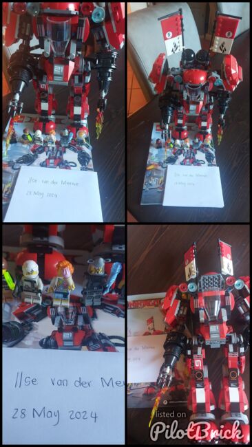 Fire Mech The LEGO Ninjago Movie, Lego 70615, Ilse, NINJAGO, Johannesburg, Abbildung 5