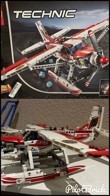 Fire Plane, Lego 42040, Sean, Technic, Randburg, Johannesburg, Abbildung 3