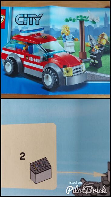 Fire rescue, Lego 60001, Paula, City, Bedfordshire, Image 3