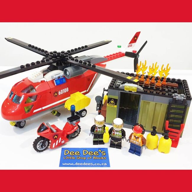 Fire Response Unit, Lego 60108, Dee Dee's - Little Shop of Blocks (Dee Dee's - Little Shop of Blocks), City, Johannesburg, Image 2