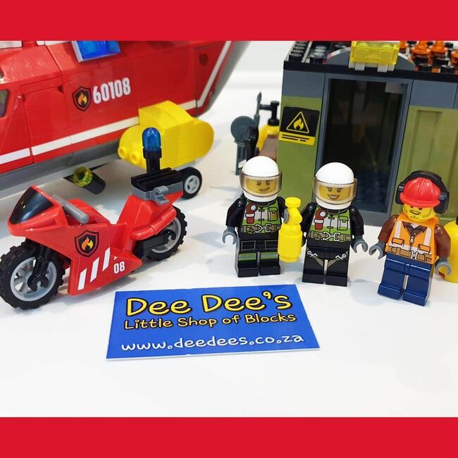 Fire Response Unit, Lego 60108, Dee Dee's - Little Shop of Blocks (Dee Dee's - Little Shop of Blocks), City, Johannesburg, Image 4