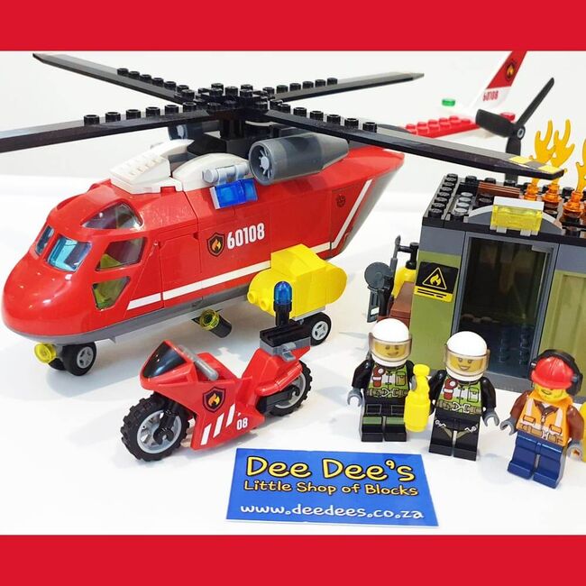 Fire Response Unit, Lego 60108, Dee Dee's - Little Shop of Blocks (Dee Dee's - Little Shop of Blocks), City, Johannesburg, Image 3