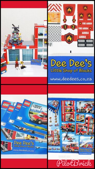 Fire Station, Lego 60004, Dee Dee's - Little Shop of Blocks (Dee Dee's - Little Shop of Blocks), City, Johannesburg, Abbildung 8