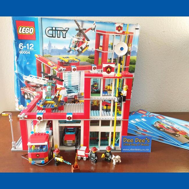 Fire Station, Lego 60004, Dee Dee's - Little Shop of Blocks (Dee Dee's - Little Shop of Blocks), City, Johannesburg, Image 8