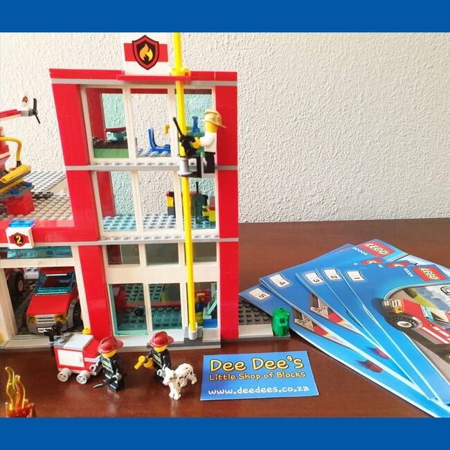 Fire Station, Lego 60004, Dee Dee's - Little Shop of Blocks (Dee Dee's - Little Shop of Blocks), City, Johannesburg, Image 7