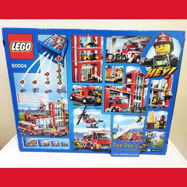 Fire Station, Lego 60004, Dee Dee's - Little Shop of Blocks (Dee Dee's - Little Shop of Blocks), City, Johannesburg, Image 5