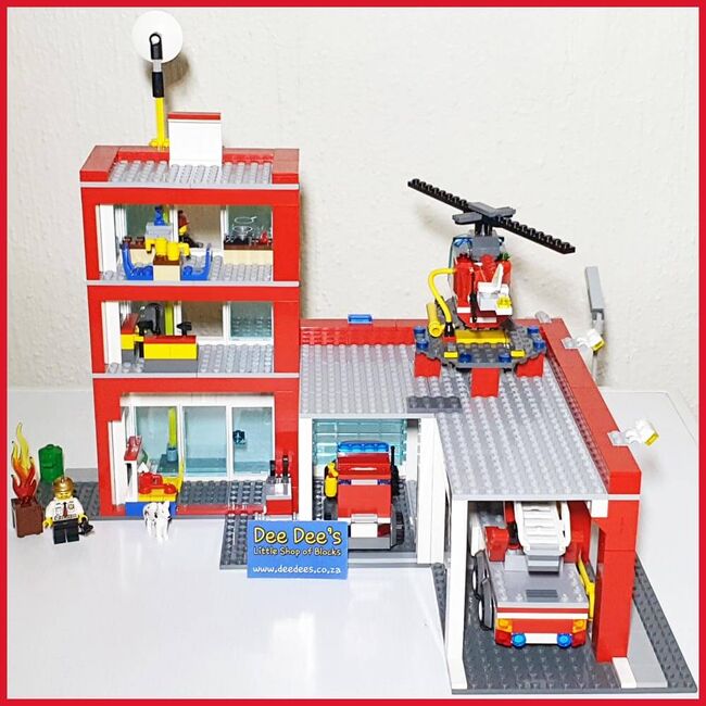 Fire Station, Lego 60004, Dee Dee's - Little Shop of Blocks (Dee Dee's - Little Shop of Blocks), City, Johannesburg, Image 2