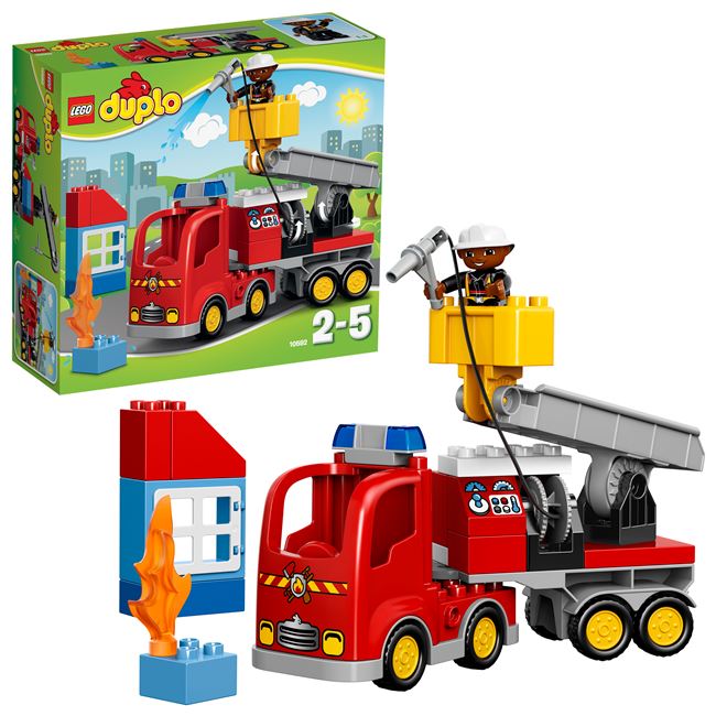 Fire Truck, LEGO 10592, spiele-truhe (spiele-truhe), DUPLO, Hamburg, Abbildung 3