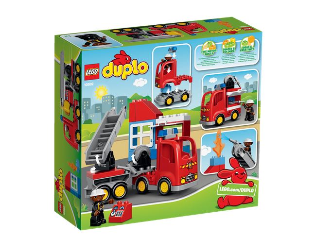 Fire Truck, LEGO 10592, spiele-truhe (spiele-truhe), DUPLO, Hamburg, Abbildung 2