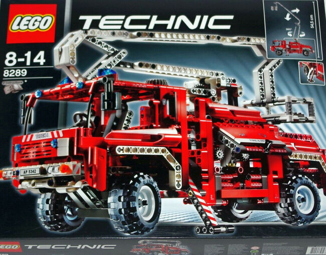 Fire Truck Lego Technic, Lego 8289, Astrid, Technic, Sölk, Abbildung 2