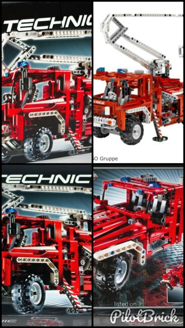 Fire Truck Lego Technic, Lego 8289, Astrid, Technic, Sölk, Abbildung 5