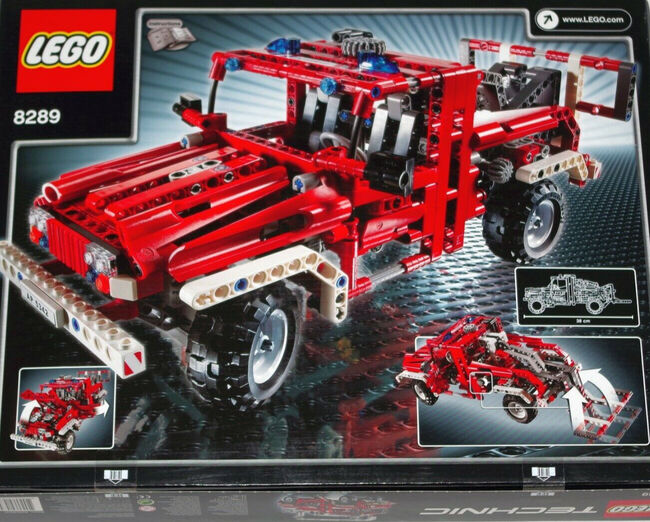 Fire Truck Lego Technic, Lego 8289, Astrid, Technic, Sölk, Abbildung 4