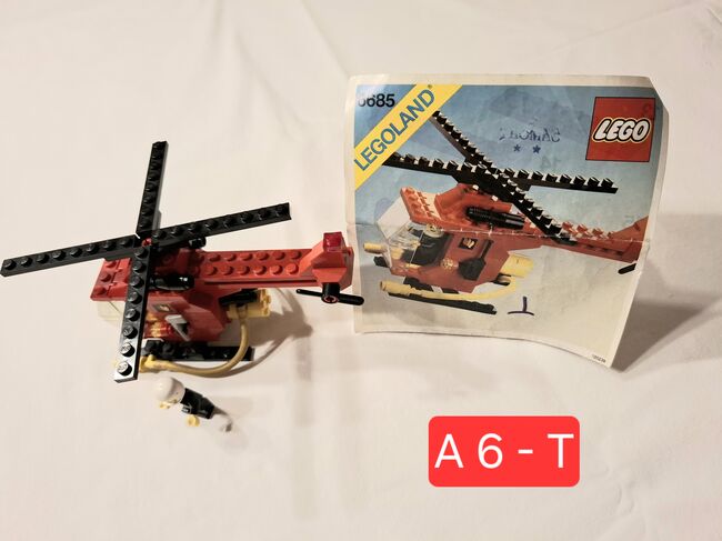 Feuerwehrhubschrauber, Lego 6685, Thomas, LEGOLAND, Großgmain