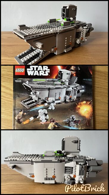First Order Transporter, Lego 75103, Helen Armstrong, Star Wars, Bristol, Image 4